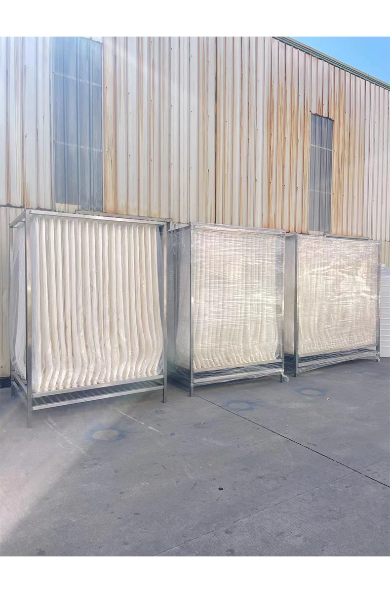 污水处理mbr膜片超滤PVDF材质帘式膜组件中空纤维膜