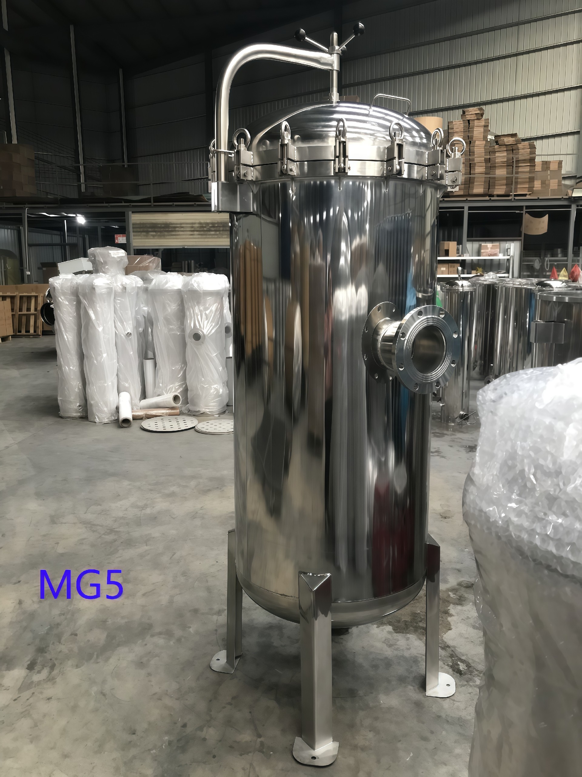 不锈钢精密保安过滤器工业家用净水反渗透前置