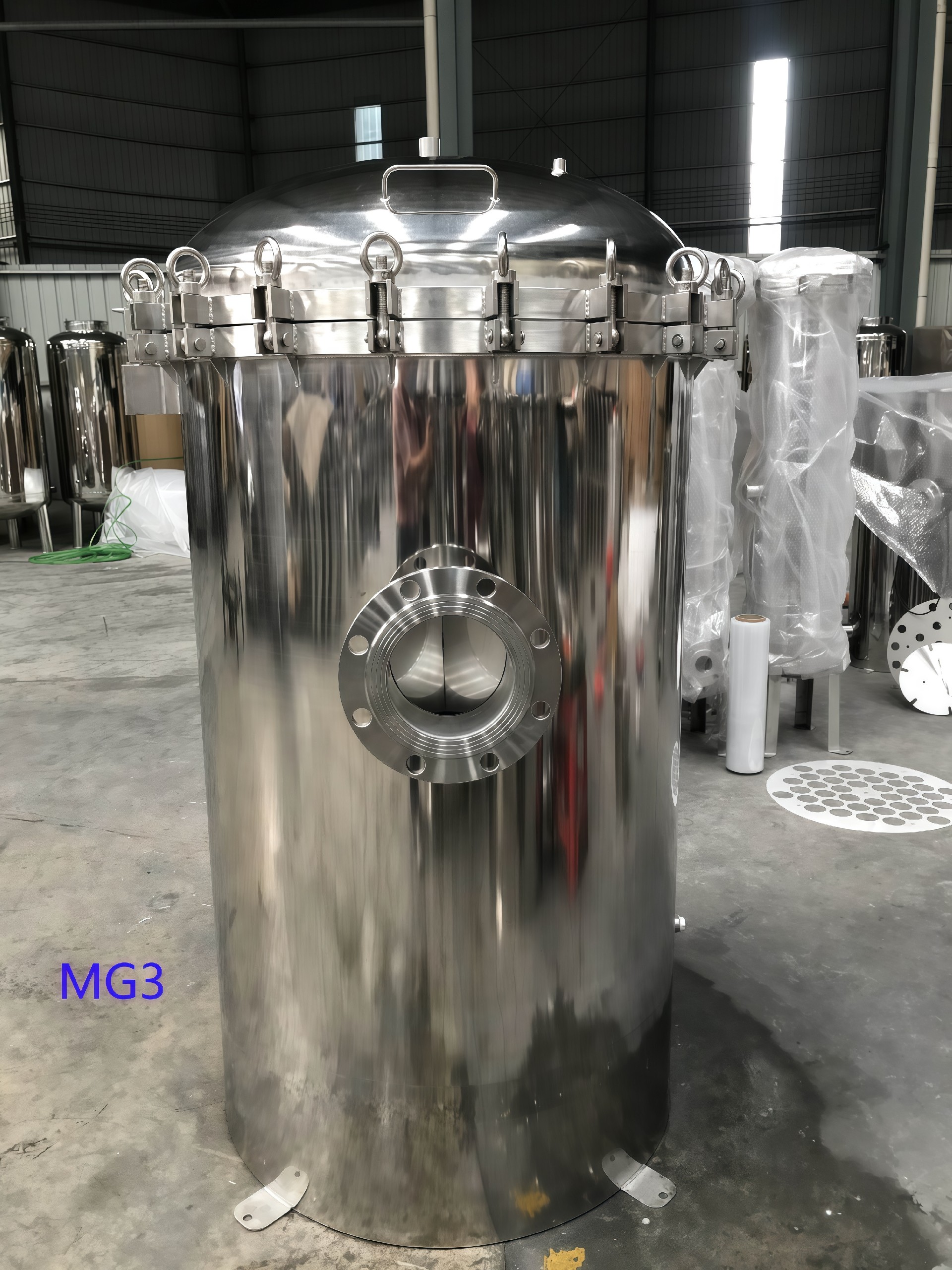 不锈钢精密保安过滤器工业家用净水反渗透前置