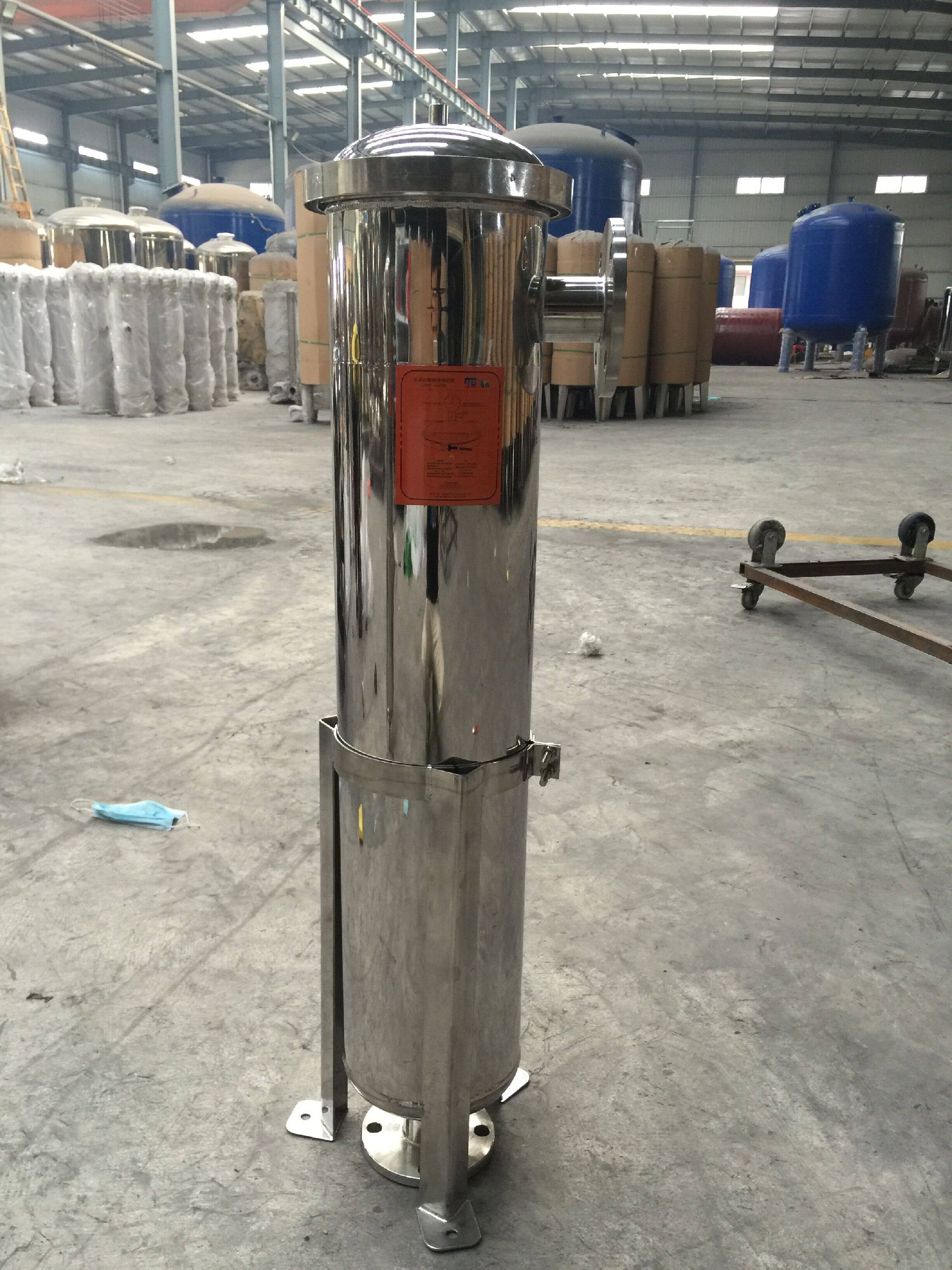 不锈钢袋式过滤器精密保安过滤器大流量过滤器 不锈钢袋式过滤器精密保安过滤器大流量过滤器