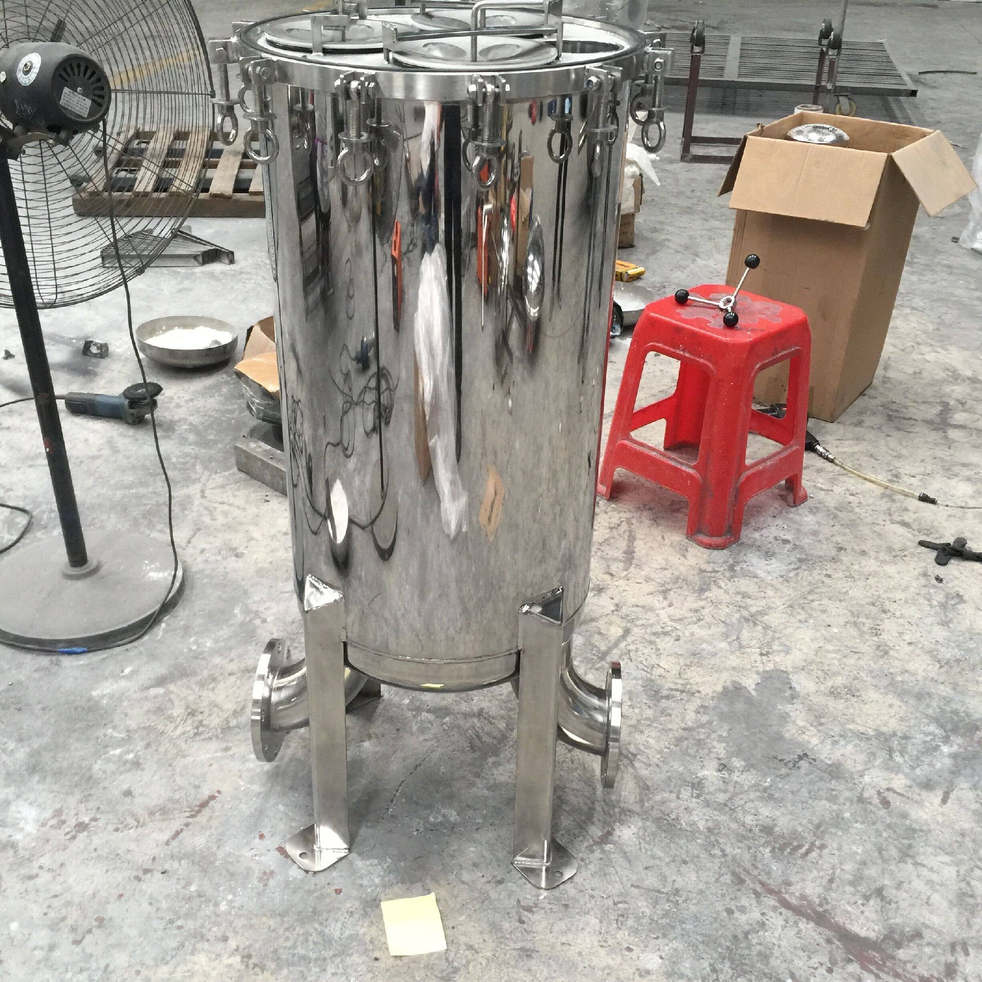 不锈钢袋式过滤器精密保安过滤器大流量过滤器 不锈钢袋式过滤器精密保安过滤器大流量过滤器